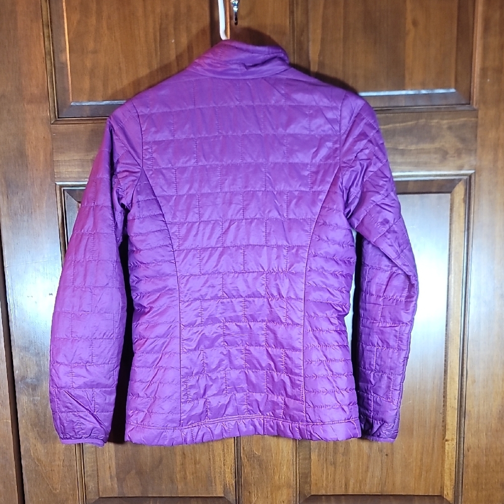 Patagonia Kids Quilted Purple Puffer Jacket - Picture 7 of 7